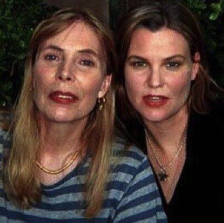 Kelly Dale Anderson and her beautiful mother Joni Mitchell 